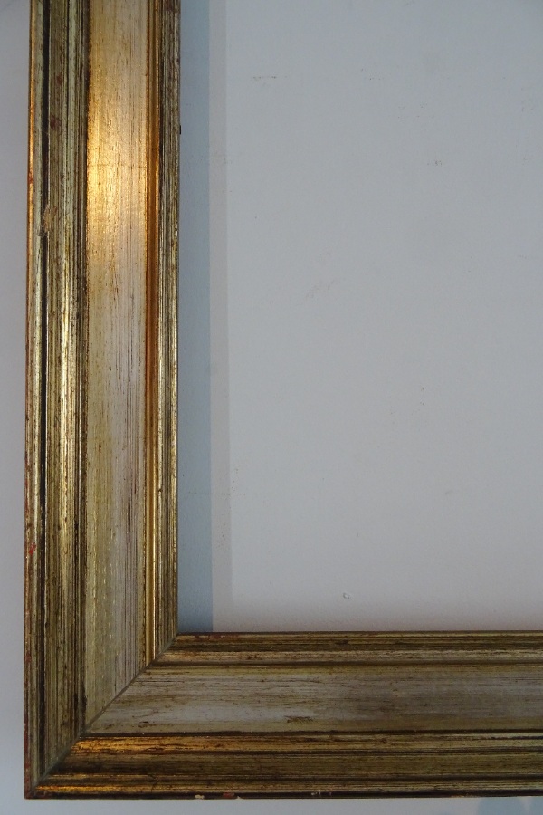 Gold Silver painted Frame Italian Craftsmanship